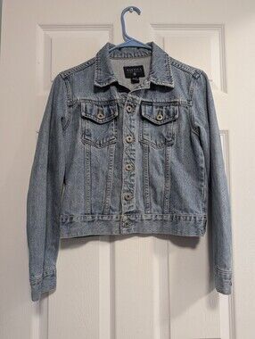 Nautica Women's Light Blue Denim Jacket Size XS